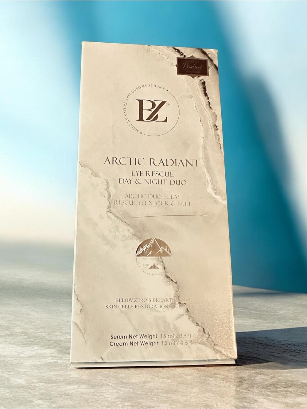 Arctic Radiant Eye Rescue Day & Night Duo - Cream